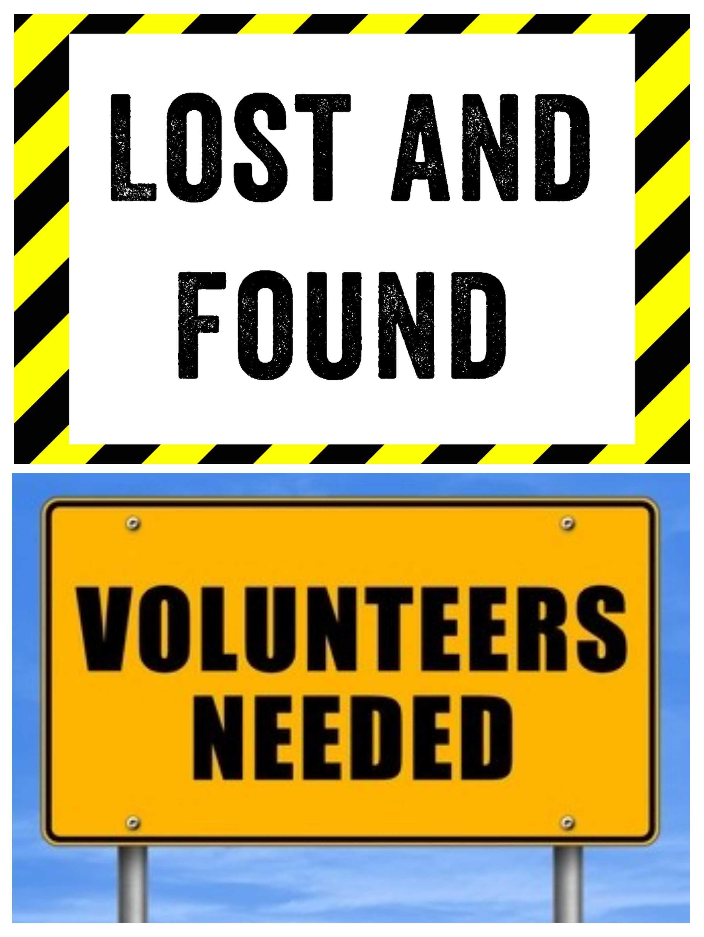 Lost and Found needs You! - Cover Image
