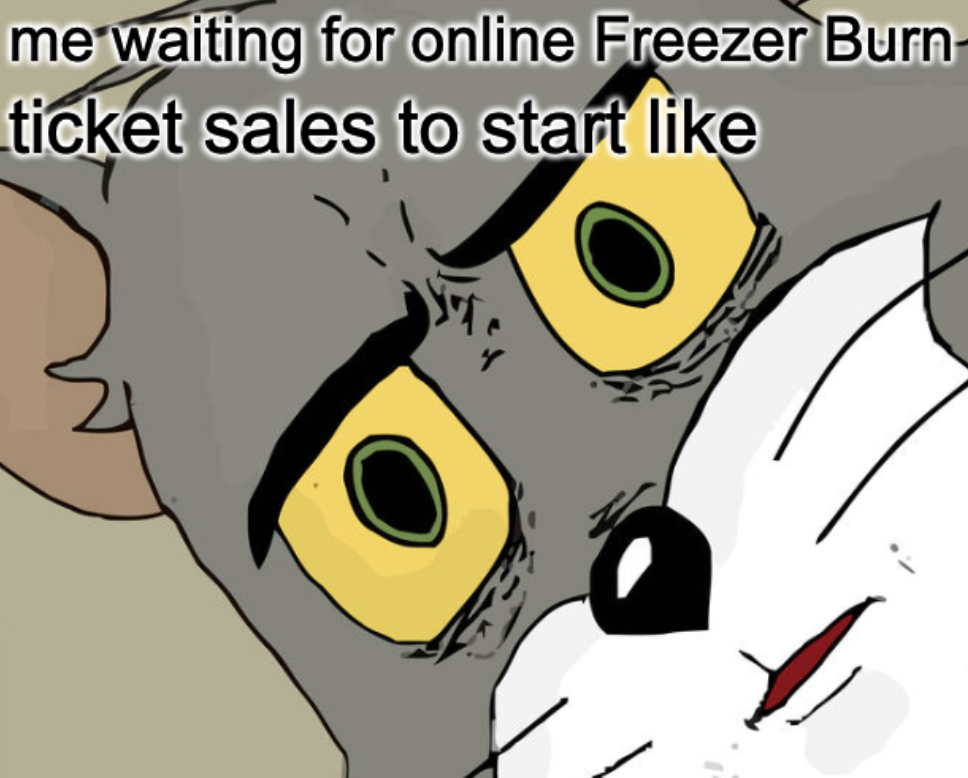 Online ticket sales open Sun. Apr. 23 6PM - Cover Image
