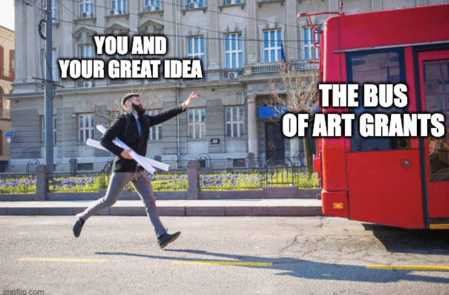 BOOP BOOP! The large art bus is leaving the station... are you on it? - Cover Image